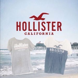 Two Hollister T-Shirts *Bundle*